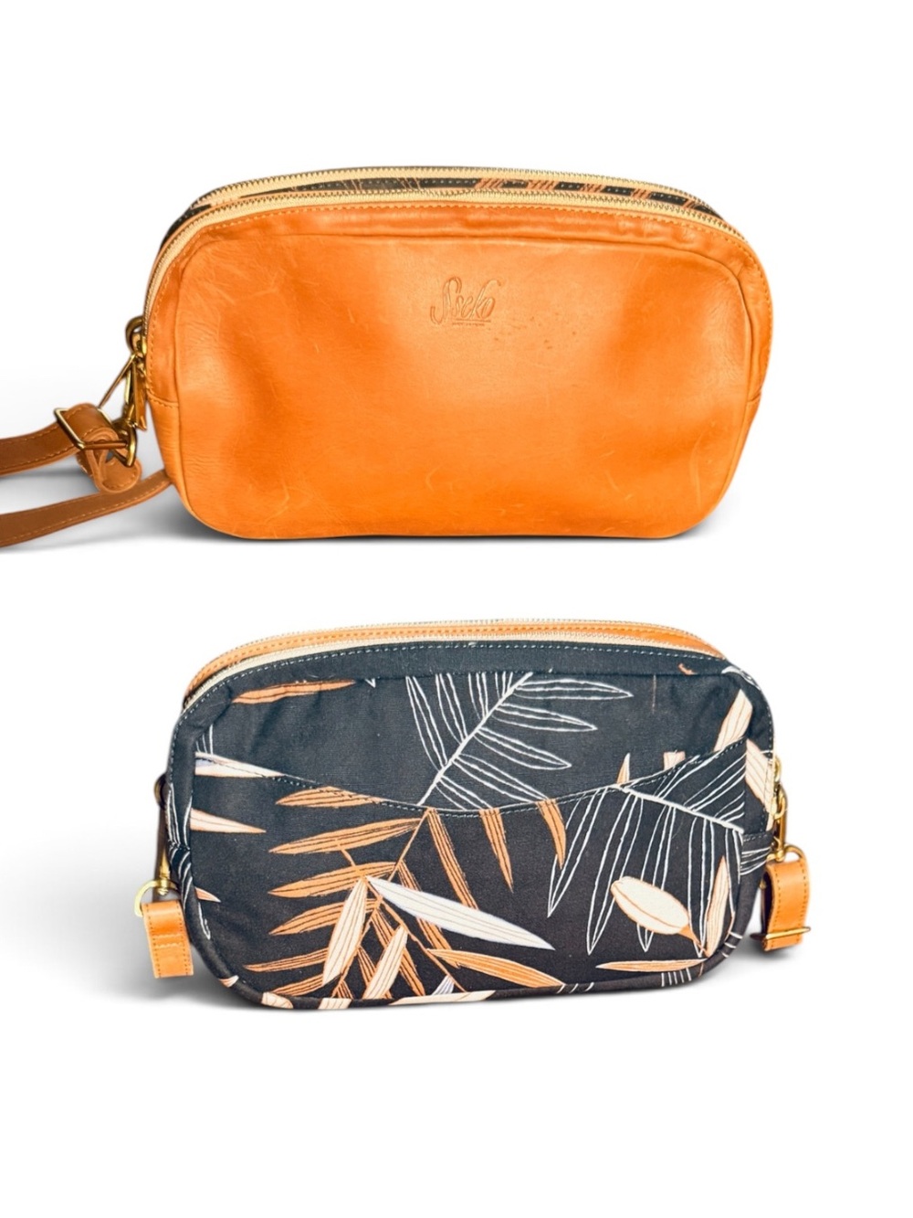 Sseko Two-in-One Canvas and Leather Crossbody